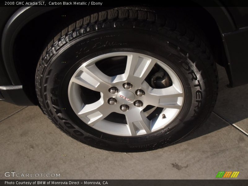 Carbon Black Metallic / Ebony 2008 GMC Acadia SLT