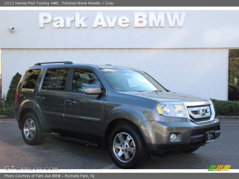 Polished Metal Metallic / Gray 2011 Honda Pilot Touring 4WD