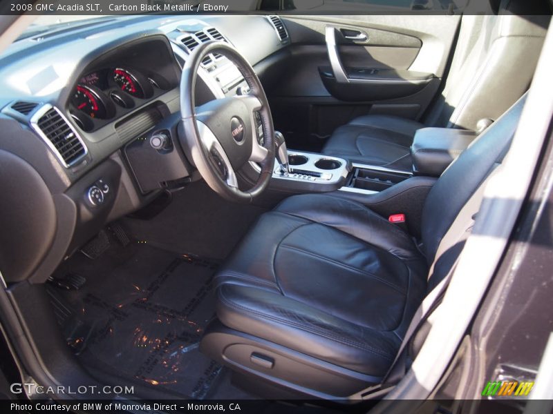 Carbon Black Metallic / Ebony 2008 GMC Acadia SLT