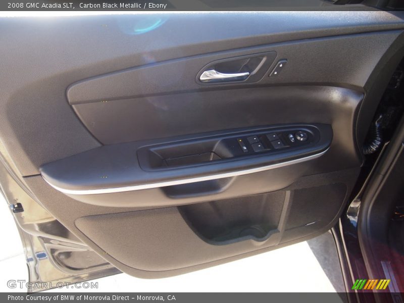Carbon Black Metallic / Ebony 2008 GMC Acadia SLT