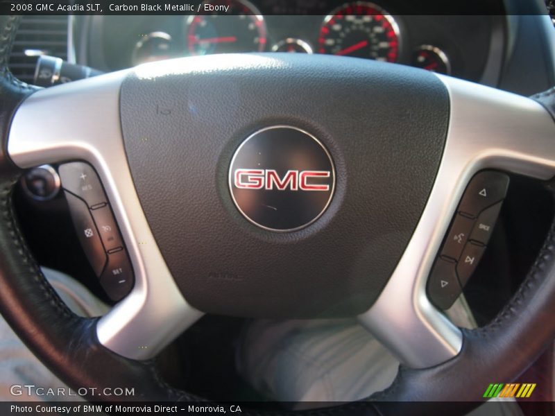 Carbon Black Metallic / Ebony 2008 GMC Acadia SLT