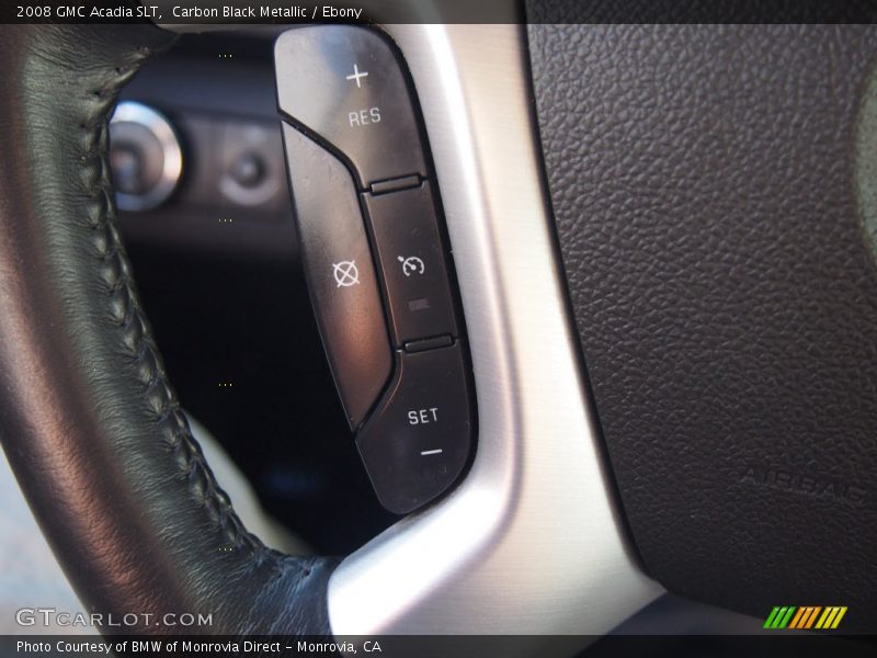 Carbon Black Metallic / Ebony 2008 GMC Acadia SLT