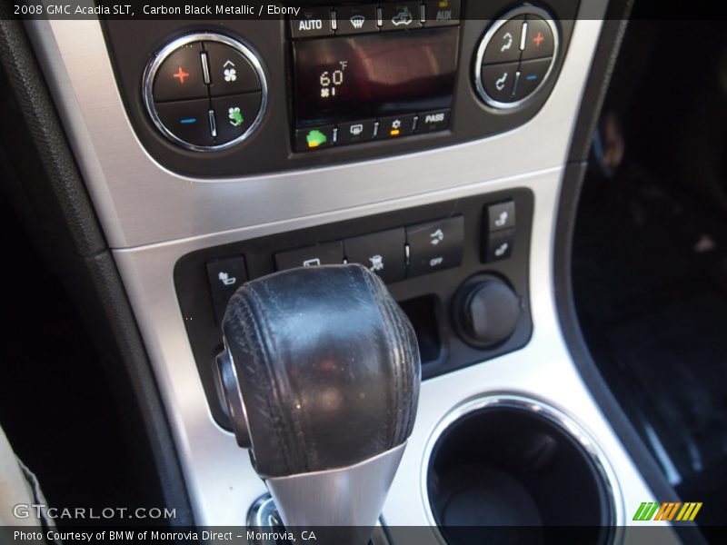Carbon Black Metallic / Ebony 2008 GMC Acadia SLT