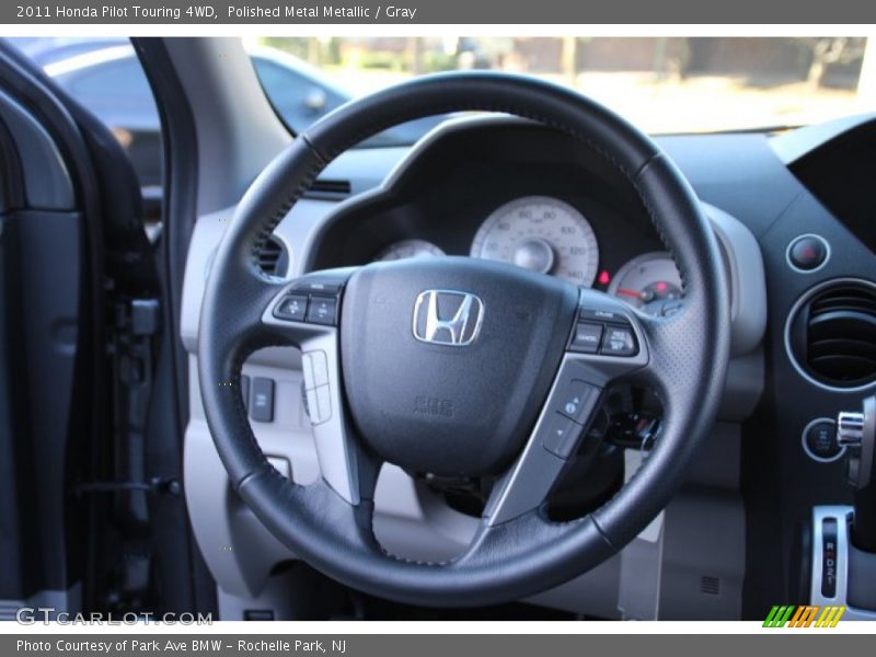 Polished Metal Metallic / Gray 2011 Honda Pilot Touring 4WD