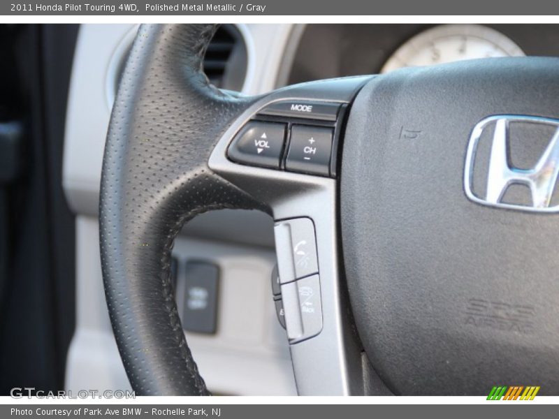 Polished Metal Metallic / Gray 2011 Honda Pilot Touring 4WD