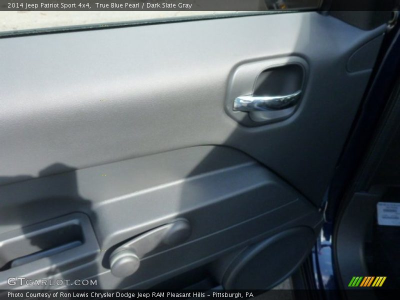 True Blue Pearl / Dark Slate Gray 2014 Jeep Patriot Sport 4x4