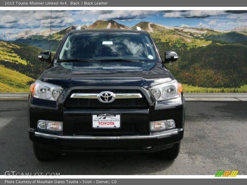Black / Black Leather 2013 Toyota 4Runner Limited 4x4