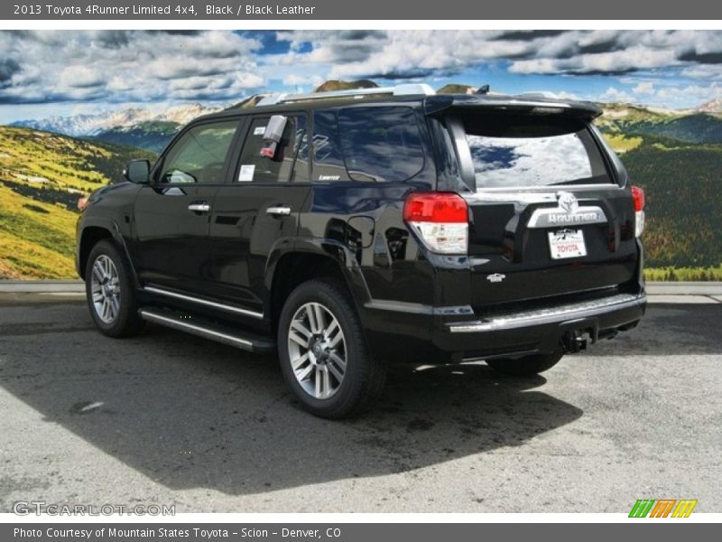 Black / Black Leather 2013 Toyota 4Runner Limited 4x4
