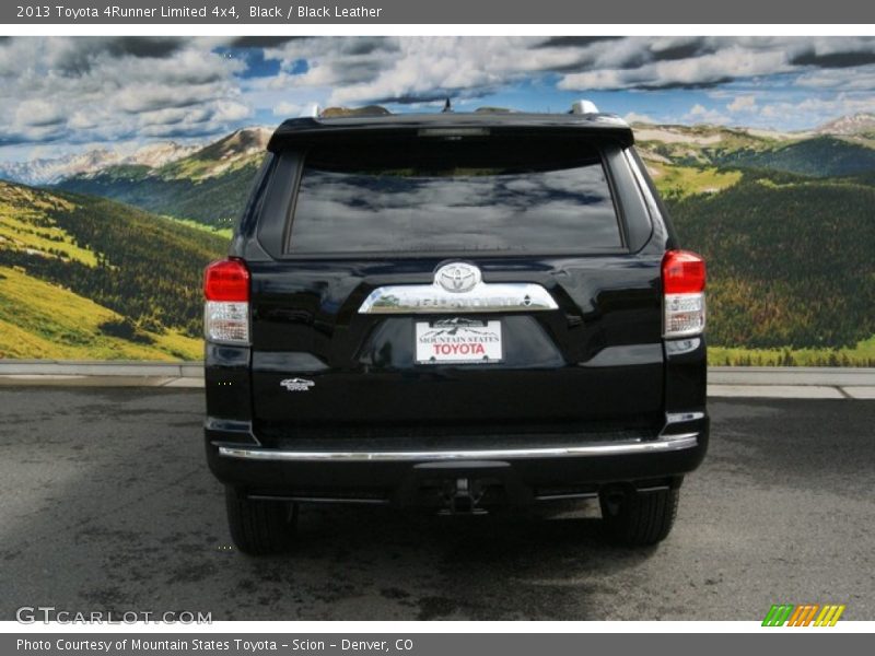 Black / Black Leather 2013 Toyota 4Runner Limited 4x4