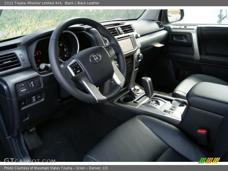 Black / Black Leather 2013 Toyota 4Runner Limited 4x4
