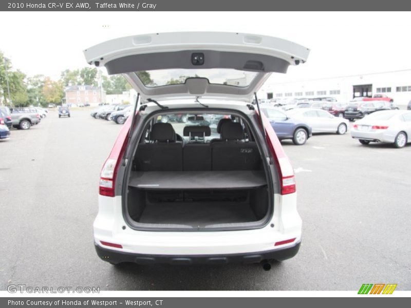 Taffeta White / Gray 2010 Honda CR-V EX AWD