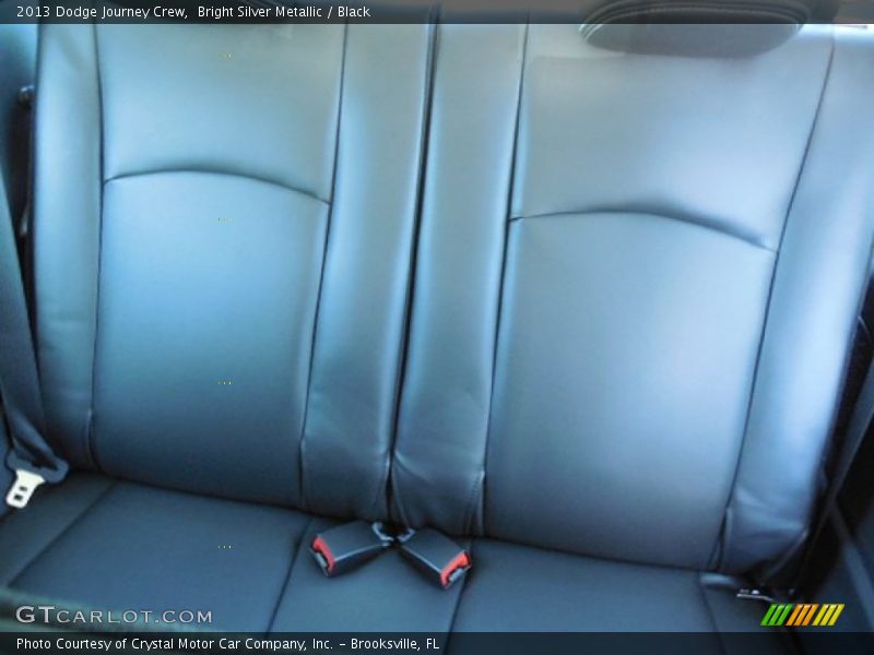 Bright Silver Metallic / Black 2013 Dodge Journey Crew