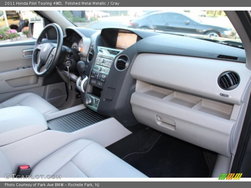 Polished Metal Metallic / Gray 2011 Honda Pilot Touring 4WD