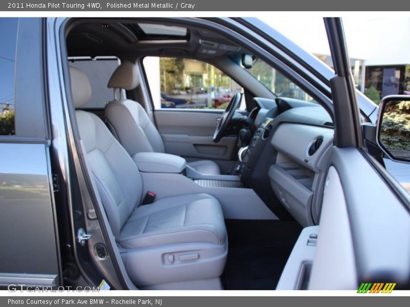 Polished Metal Metallic / Gray 2011 Honda Pilot Touring 4WD