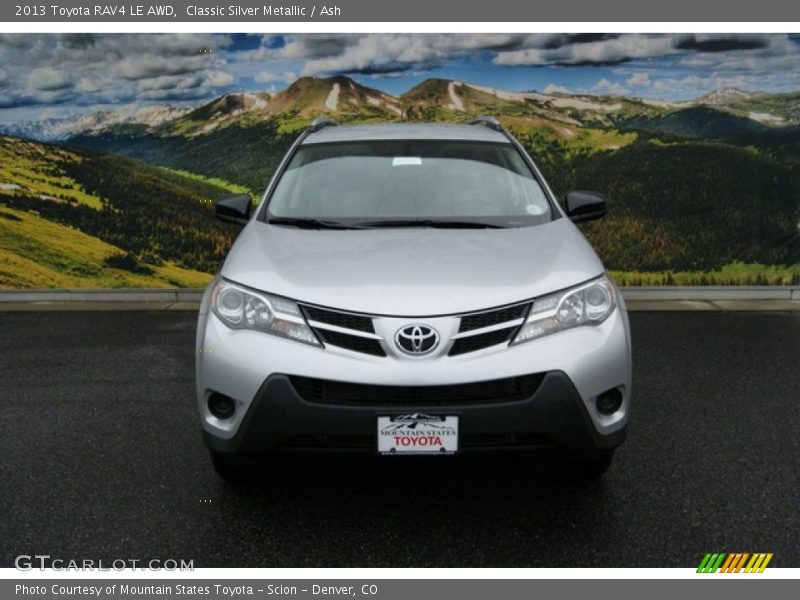 Classic Silver Metallic / Ash 2013 Toyota RAV4 LE AWD