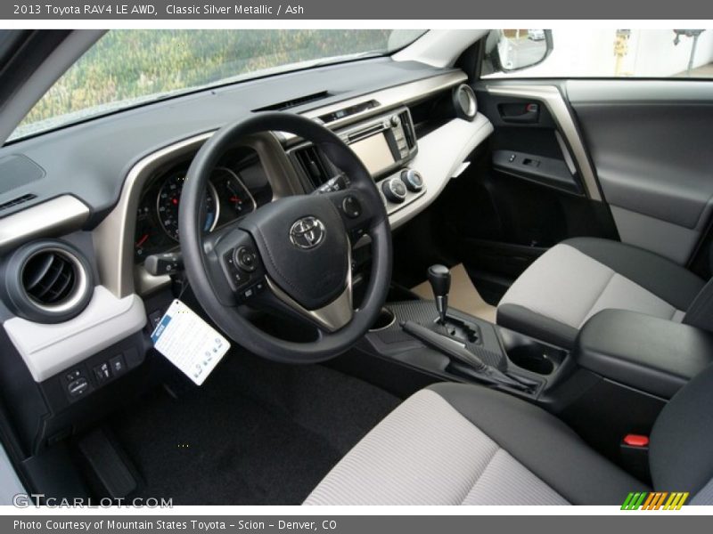 Classic Silver Metallic / Ash 2013 Toyota RAV4 LE AWD