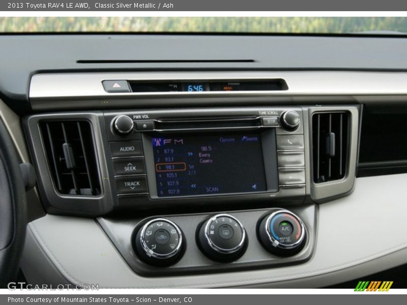 Classic Silver Metallic / Ash 2013 Toyota RAV4 LE AWD