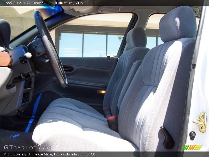 Bright White / Gray 1995 Chrysler Concorde Sedan