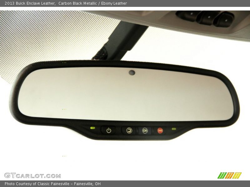 Carbon Black Metallic / Ebony Leather 2013 Buick Enclave Leather