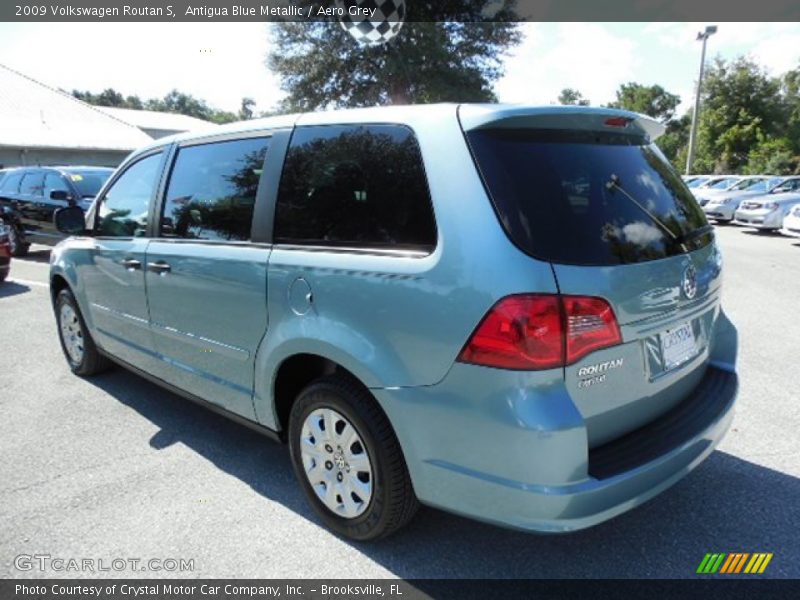Antigua Blue Metallic / Aero Grey 2009 Volkswagen Routan S