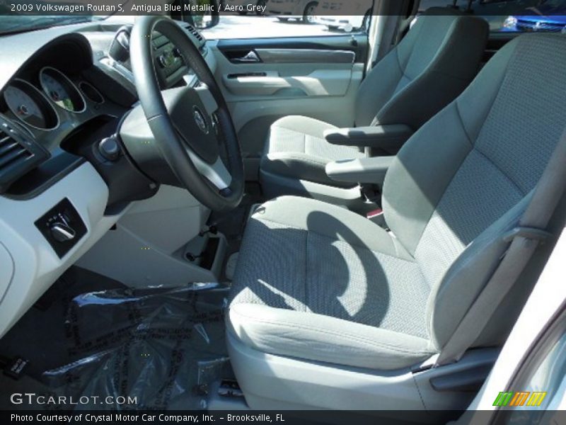 Antigua Blue Metallic / Aero Grey 2009 Volkswagen Routan S