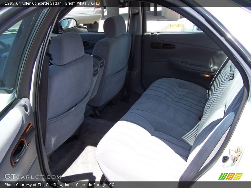Bright White / Gray 1995 Chrysler Concorde Sedan