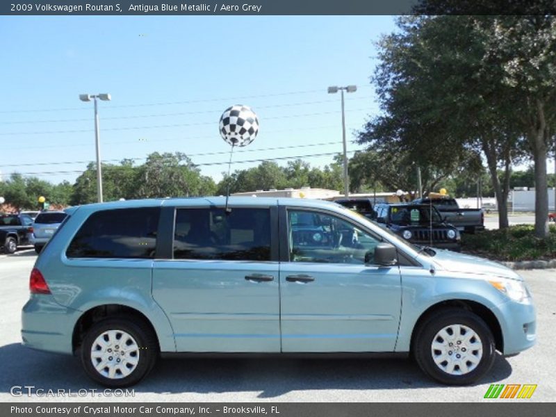 Antigua Blue Metallic / Aero Grey 2009 Volkswagen Routan S