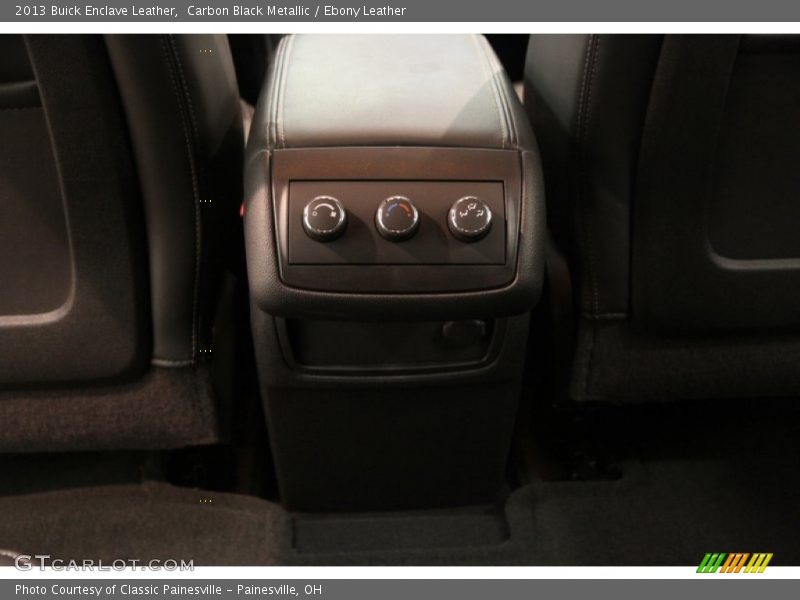 Carbon Black Metallic / Ebony Leather 2013 Buick Enclave Leather