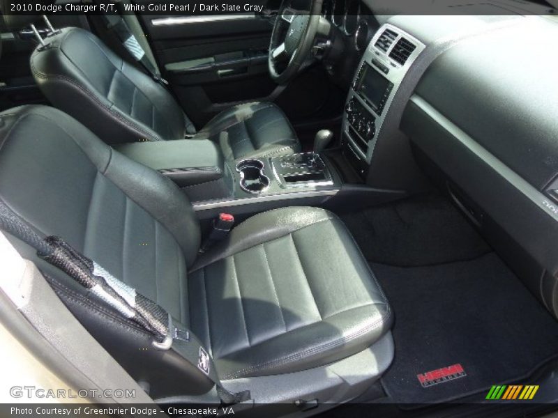 White Gold Pearl / Dark Slate Gray 2010 Dodge Charger R/T