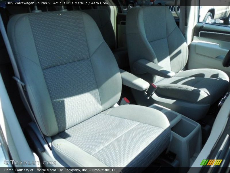 Antigua Blue Metallic / Aero Grey 2009 Volkswagen Routan S