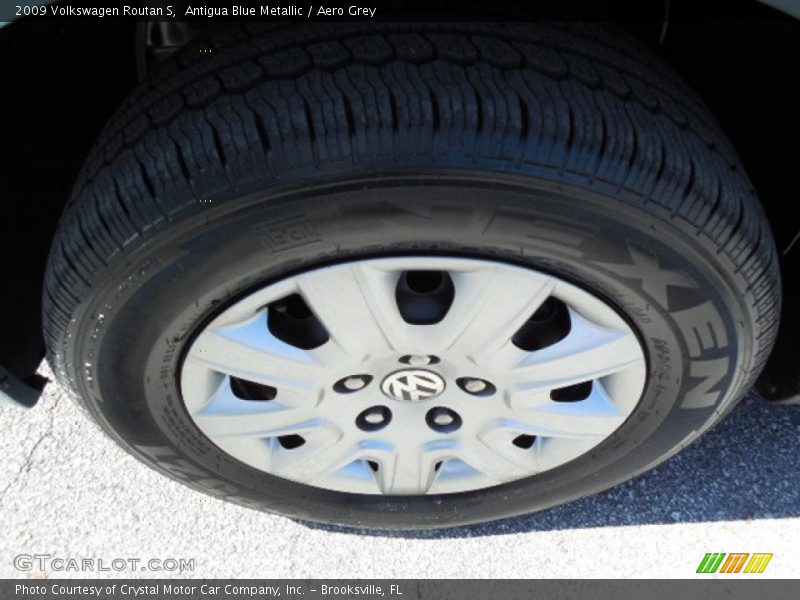 Antigua Blue Metallic / Aero Grey 2009 Volkswagen Routan S