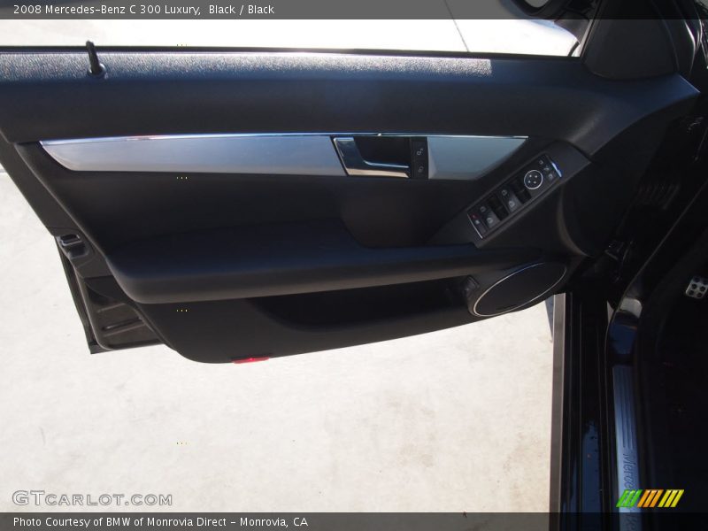 Black / Black 2008 Mercedes-Benz C 300 Luxury