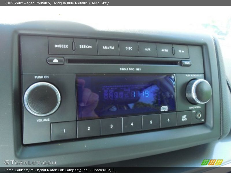 Antigua Blue Metallic / Aero Grey 2009 Volkswagen Routan S