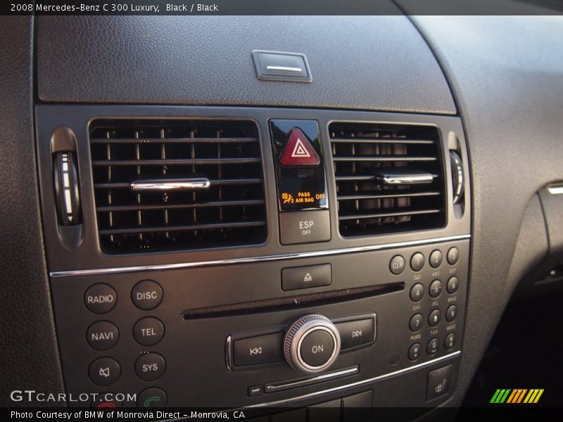 Black / Black 2008 Mercedes-Benz C 300 Luxury