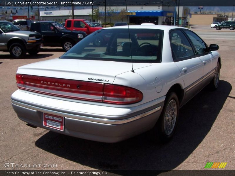 Bright White / Gray 1995 Chrysler Concorde Sedan