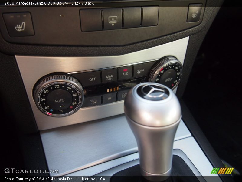 Black / Black 2008 Mercedes-Benz C 300 Luxury