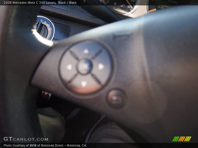 Black / Black 2008 Mercedes-Benz C 300 Luxury