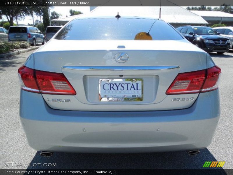 Tungsten Silver Pearl / Black 2010 Lexus ES 350