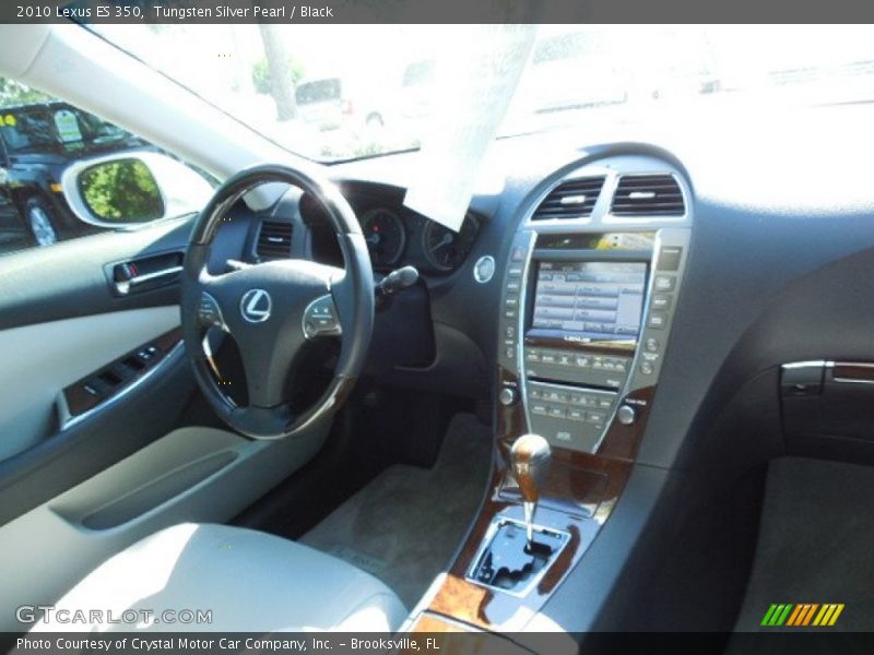 Tungsten Silver Pearl / Black 2010 Lexus ES 350