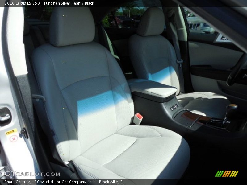Tungsten Silver Pearl / Black 2010 Lexus ES 350
