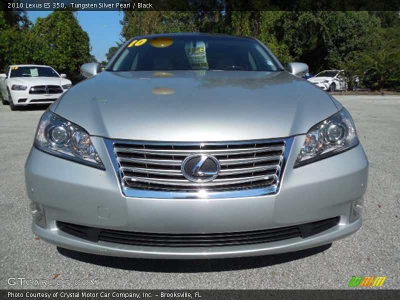 Tungsten Silver Pearl / Black 2010 Lexus ES 350