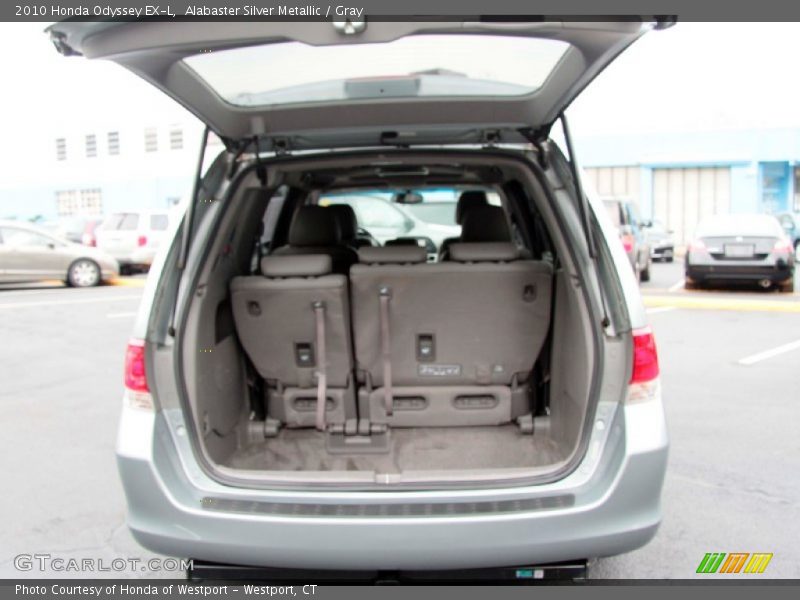 Alabaster Silver Metallic / Gray 2010 Honda Odyssey EX-L