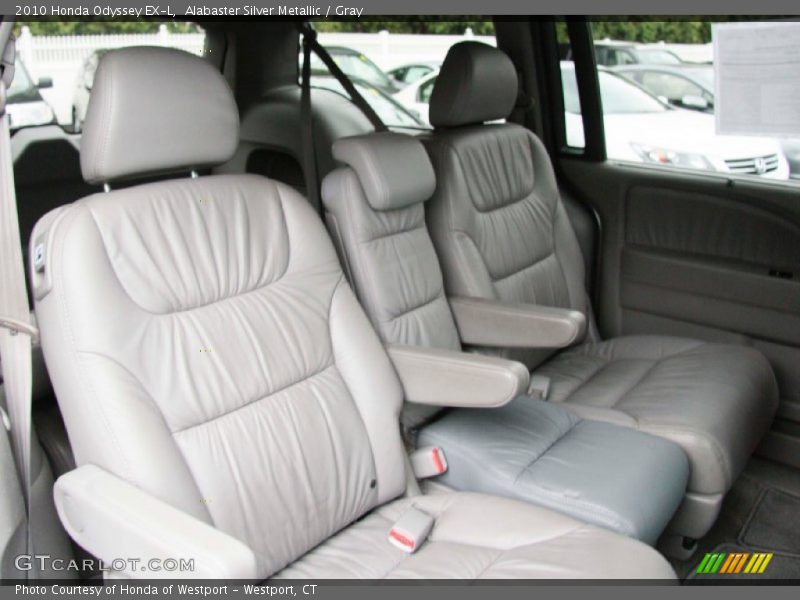 Alabaster Silver Metallic / Gray 2010 Honda Odyssey EX-L