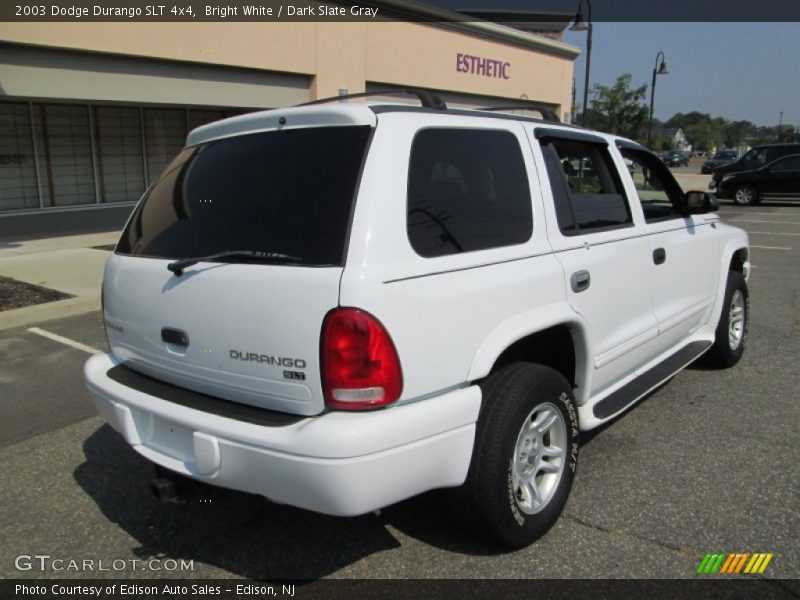 Bright White / Dark Slate Gray 2003 Dodge Durango SLT 4x4
