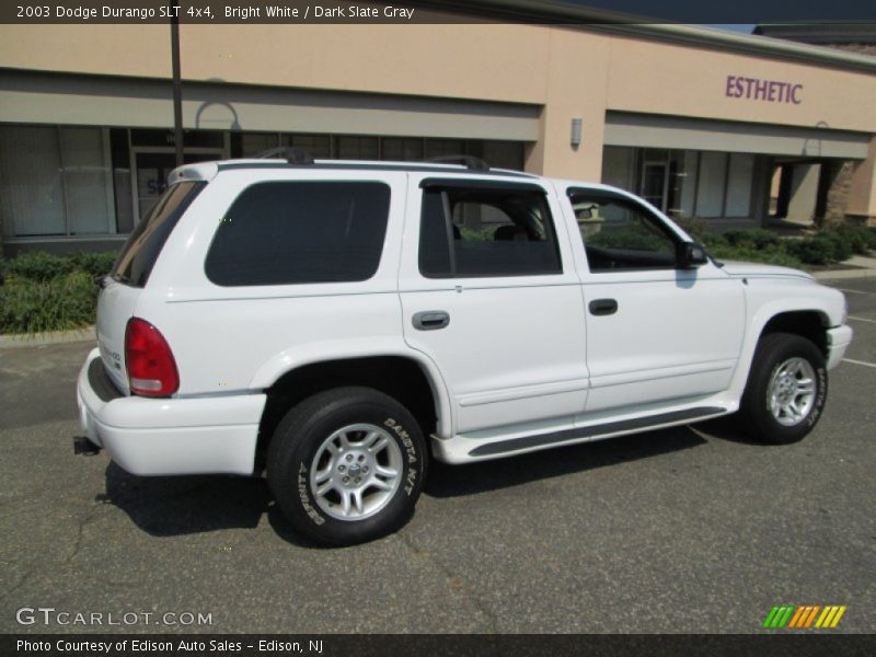 Bright White / Dark Slate Gray 2003 Dodge Durango SLT 4x4