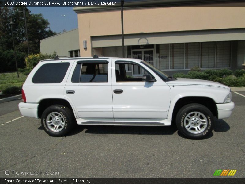 Bright White / Dark Slate Gray 2003 Dodge Durango SLT 4x4