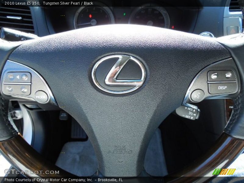 Tungsten Silver Pearl / Black 2010 Lexus ES 350