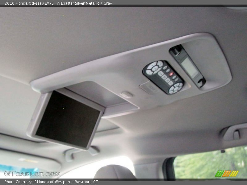 Alabaster Silver Metallic / Gray 2010 Honda Odyssey EX-L
