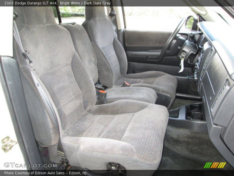 Bright White / Dark Slate Gray 2003 Dodge Durango SLT 4x4