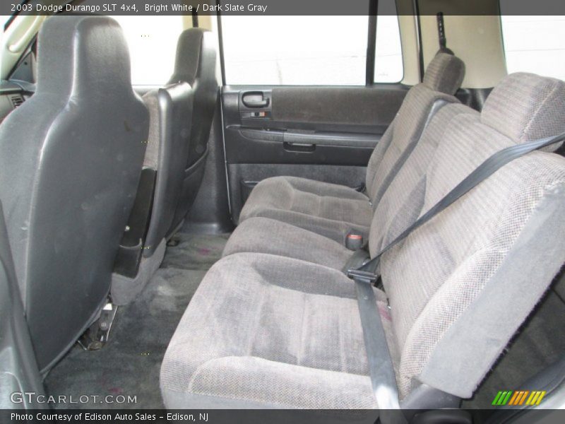 Bright White / Dark Slate Gray 2003 Dodge Durango SLT 4x4